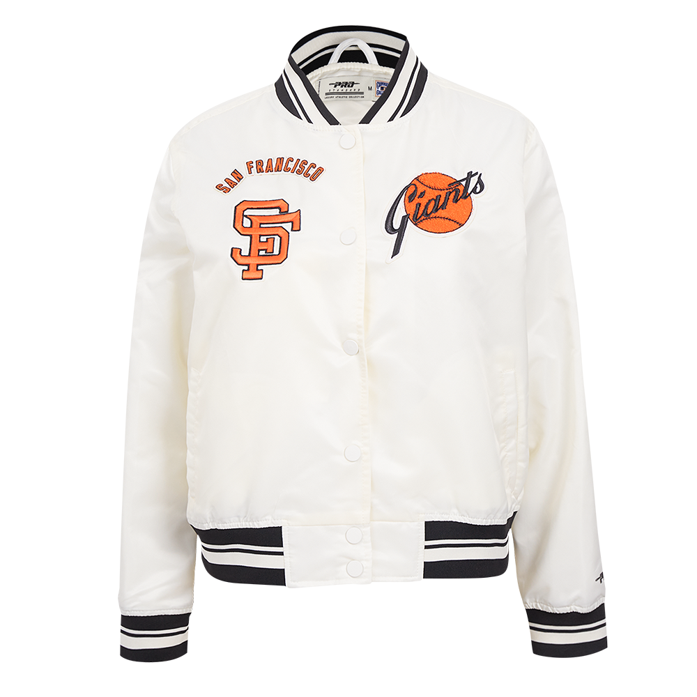 CHAMARRA DE SATÉN MLB SAN FRANCISCO GIANTS RETRO CLASSICS PARA MUJER