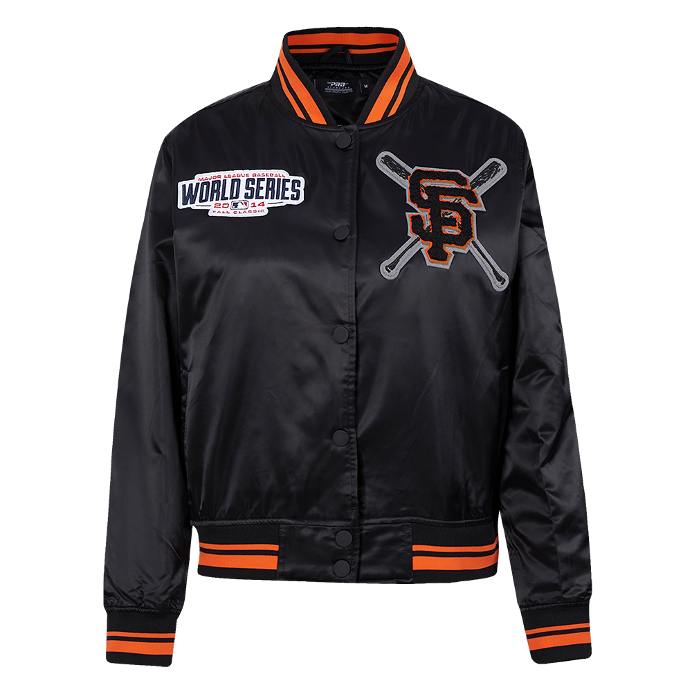 CHAMARRA DE SATÍN MLB SAN FRANCISCO GIANTS MASH UP PARA MUJER