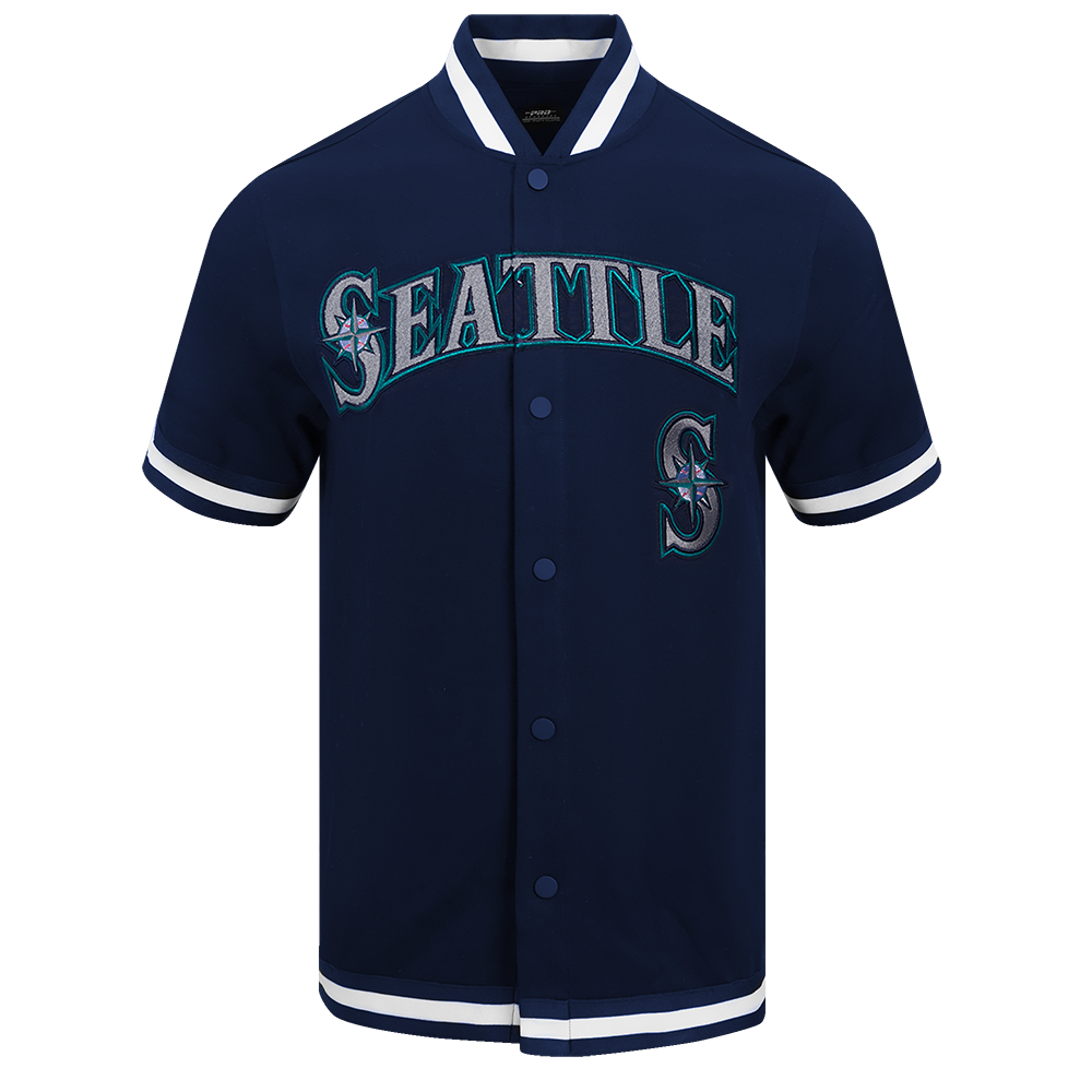 SOBRECAMISA DE MANGA CORTA MLB SEATTLE MARINERS CLASSIC CHENILLE