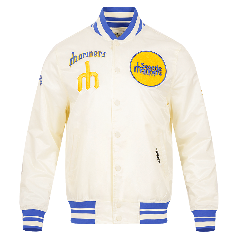 CHAMARRA DE SATÍN MLB SEATTLE MARINERS RETRO CLASSICS