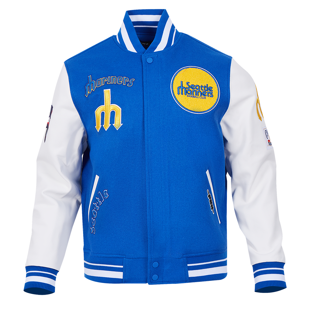 CHAMARRA UNIVERSITARIA MLB SEATTLE MARINERS RETRO CLASSICS