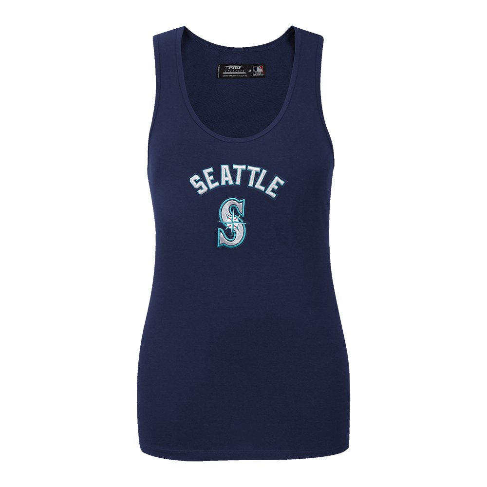 PLAYERA DE TIRANTES MLB SEATTLE MARINERS CLASSIC ESSENTIALS PARA MUJER