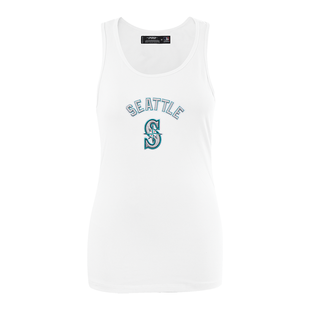 SIN MANGAS DE CORTE RELAJADO MLB SEATTLE MARINERS CLASSIC ESSENTIALS PARA MUJER