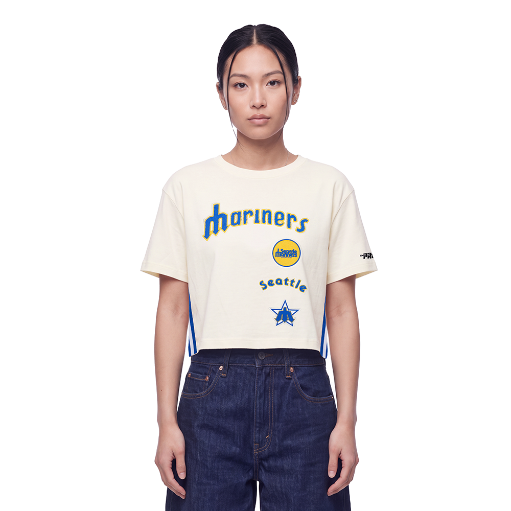 MANGA CORTA MLB SEATTLE MARINERS RETRO CLASSICS PARA MUJER