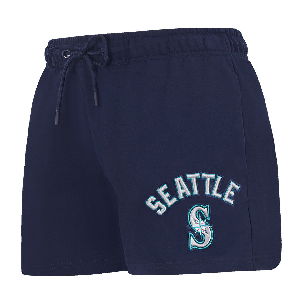 SHORTS DE ALGODÓN MLB SEATTLE MARINERS CLASSIC ESSENTIALS PARA MUJER