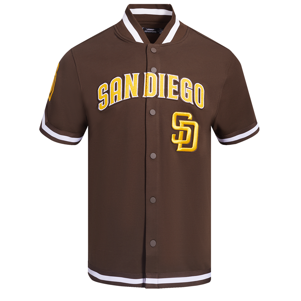 SOBRECAMISA DE MANGA CORTA MLB SAN DIEGO PADRES CLASSIC CHENILLE