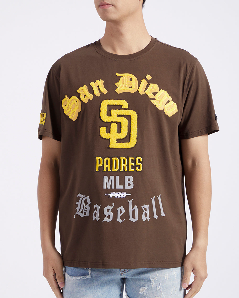 MANGA CORTA MLB SAN DIEGO PADRES OLD ENGLISH