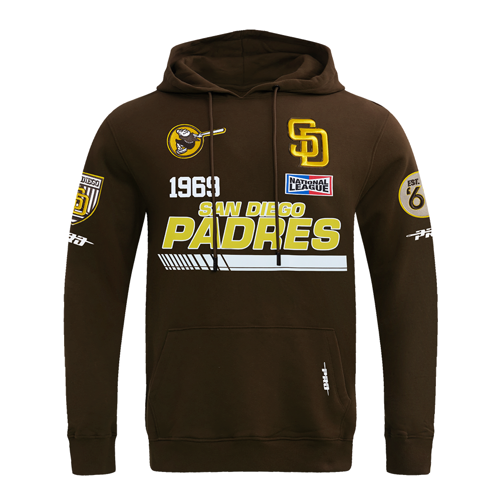 SUDADERA CON GORRO MLB SAN DIEGO PADRES FASTLANE