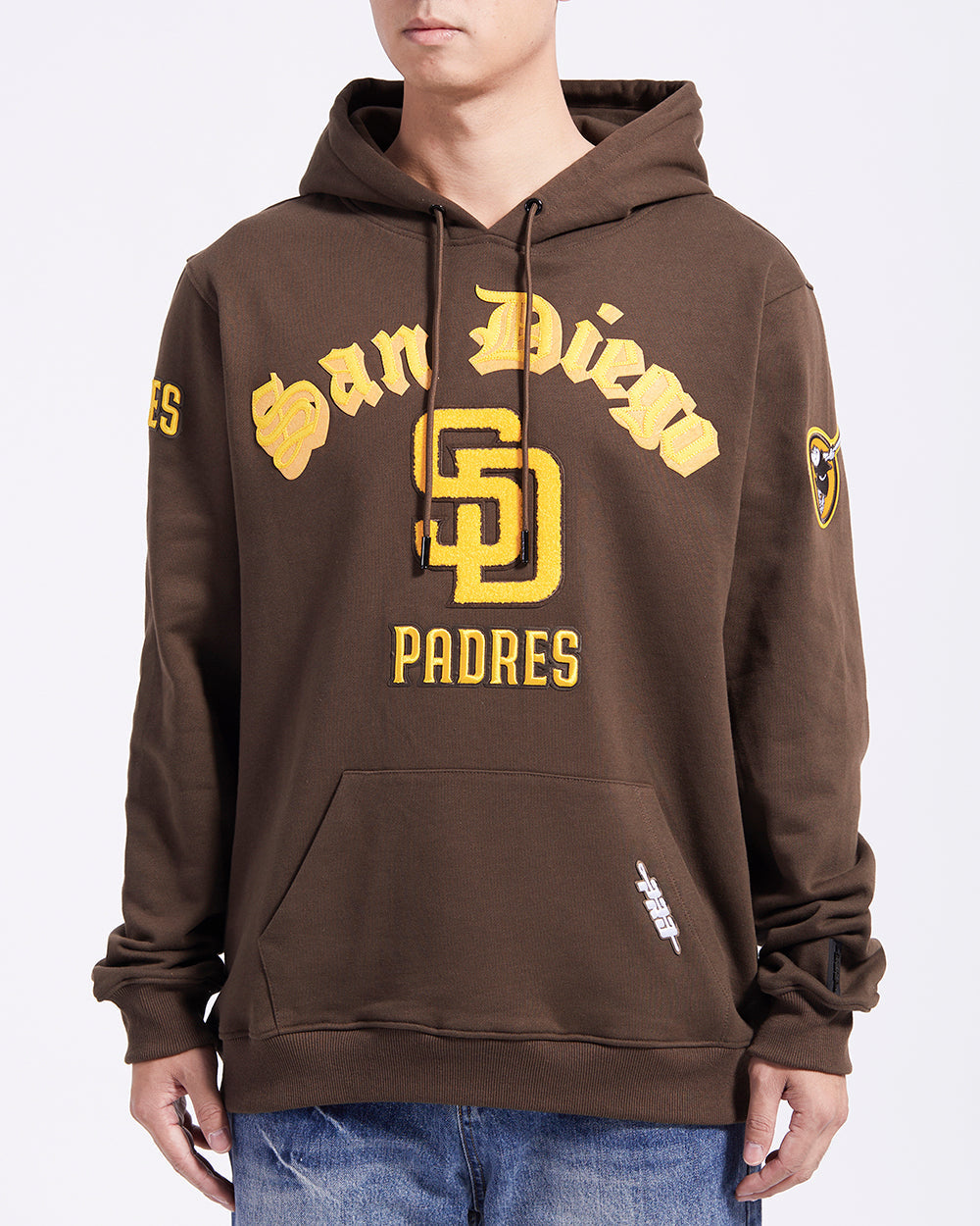 SUDADERA CON GORRO MLB SAN DIEGO PADRES OLD ENGLISH