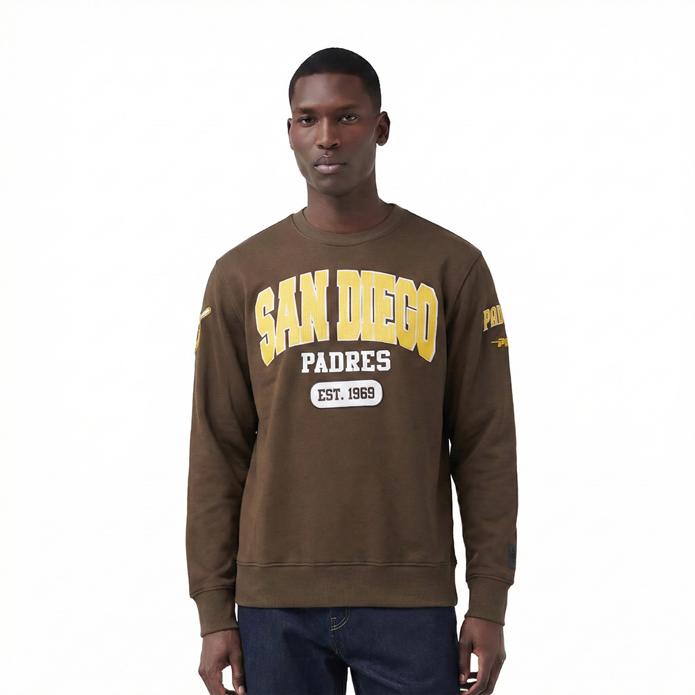 SUDADERA DE CUELLO REDONDO MLB SAN DIEGO PADRES CITY ARCH