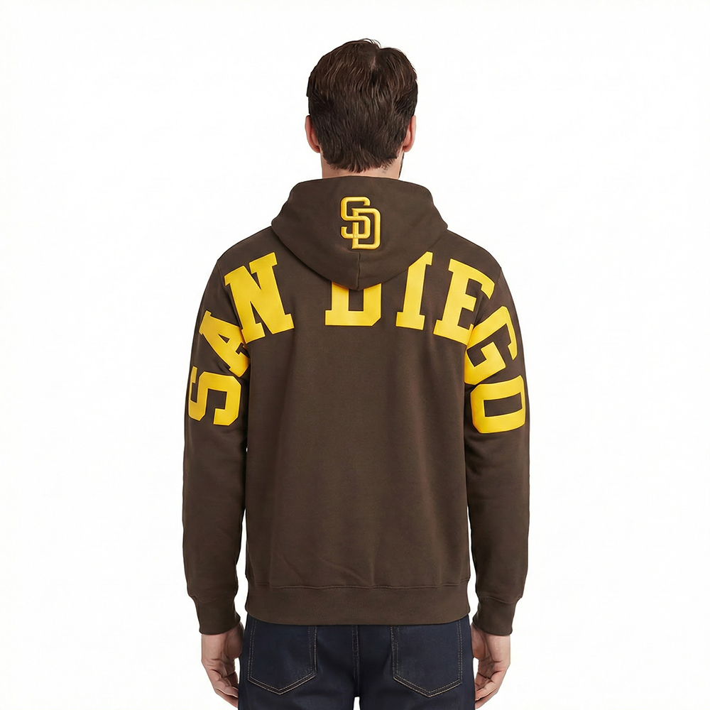 SUDADERA CON GORRO MLB SAN DIEGO PADRES WINGSPAN