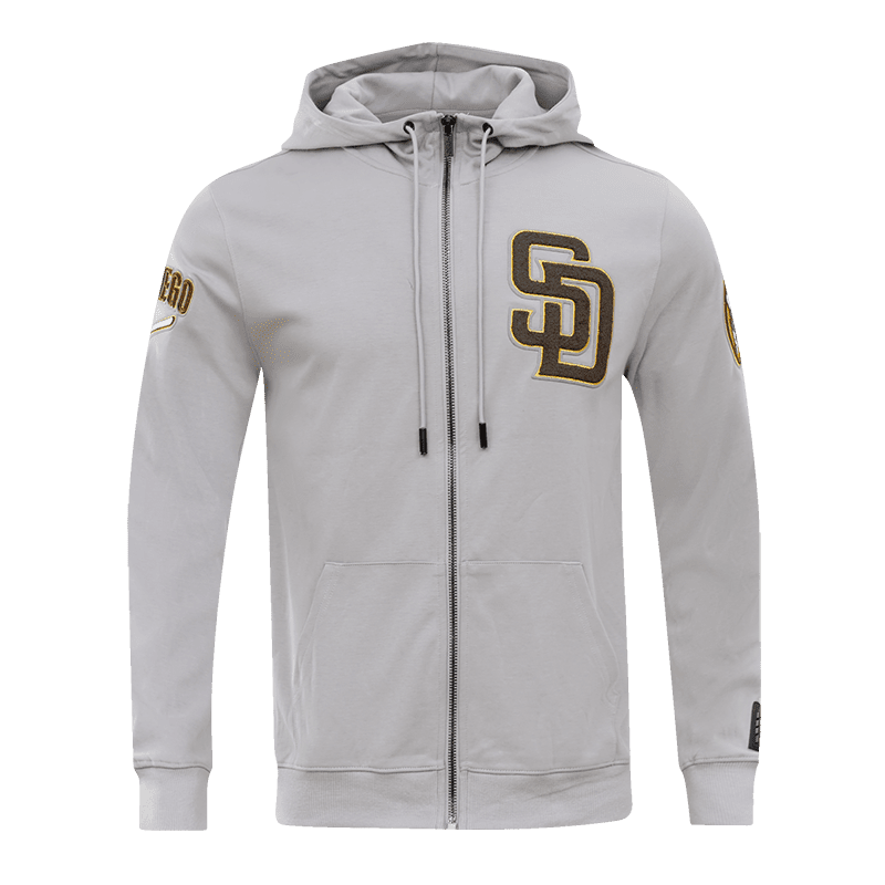 SUDADERA CON CIERRE MLB SAN DIEGO PADRES CLASSIC CHENILLE