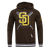 SUDADERA CON GORRO MLB SAN DIEGO PADRES MASH UP