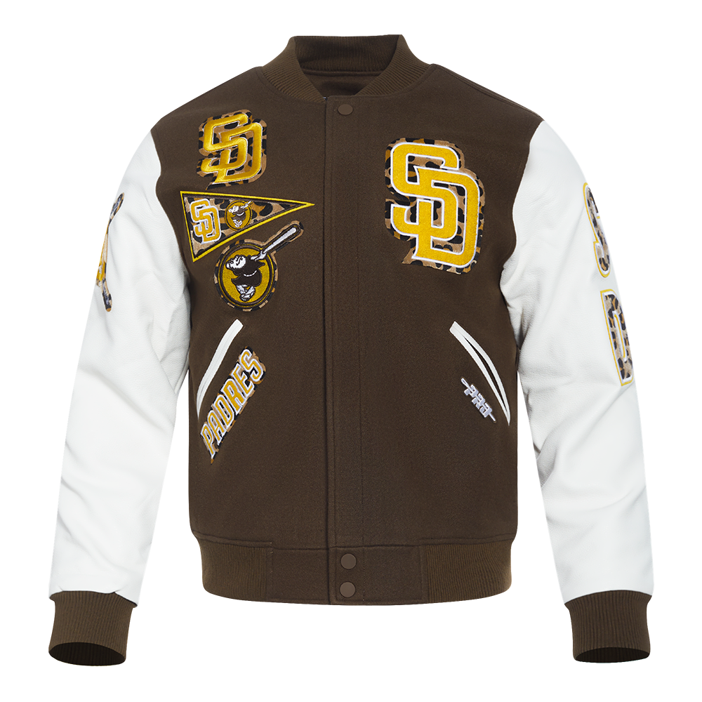 CHAMARRA UNIVERSITARIA MLB SAN DIEGO PADRES ANIMAL PRINT