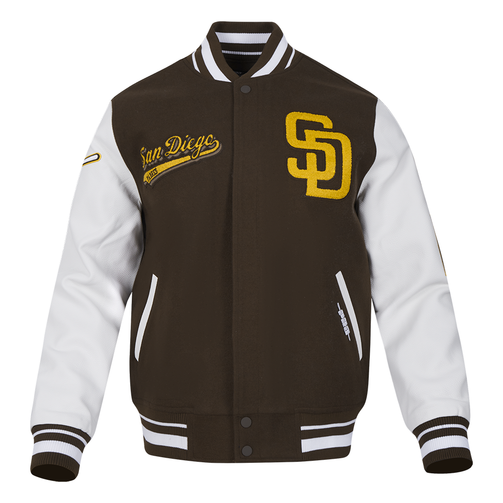 CHAMARRA UNIVERSITARIA MLB SAN DIEGO PADRES SCRIPT TAIL