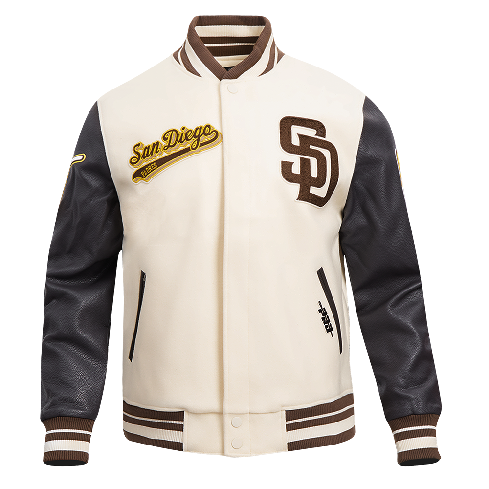 CHAMARRA UNIVERSITARIA MLB SAN DIEGO PADRES SCRIPT TAIL