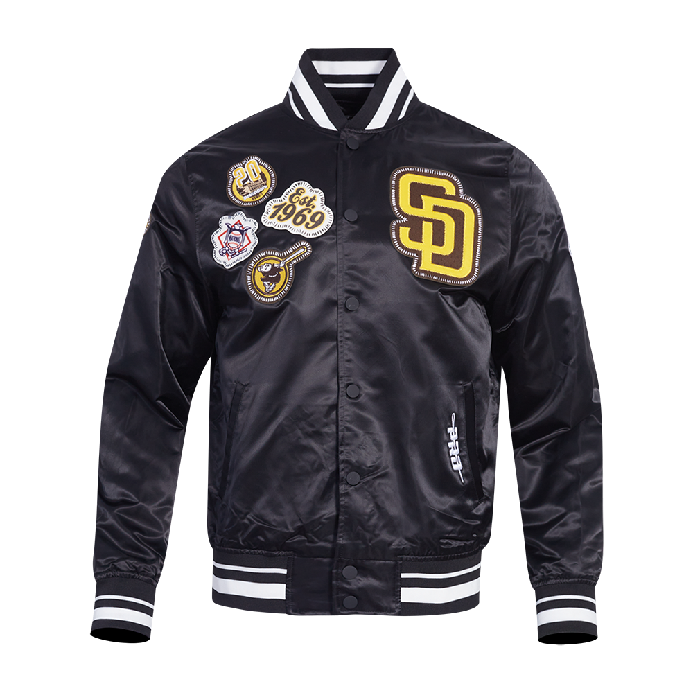 CHAMARRA DE SATÍN MLB SAN DIEGO PADRES DIY PICK STITCH
