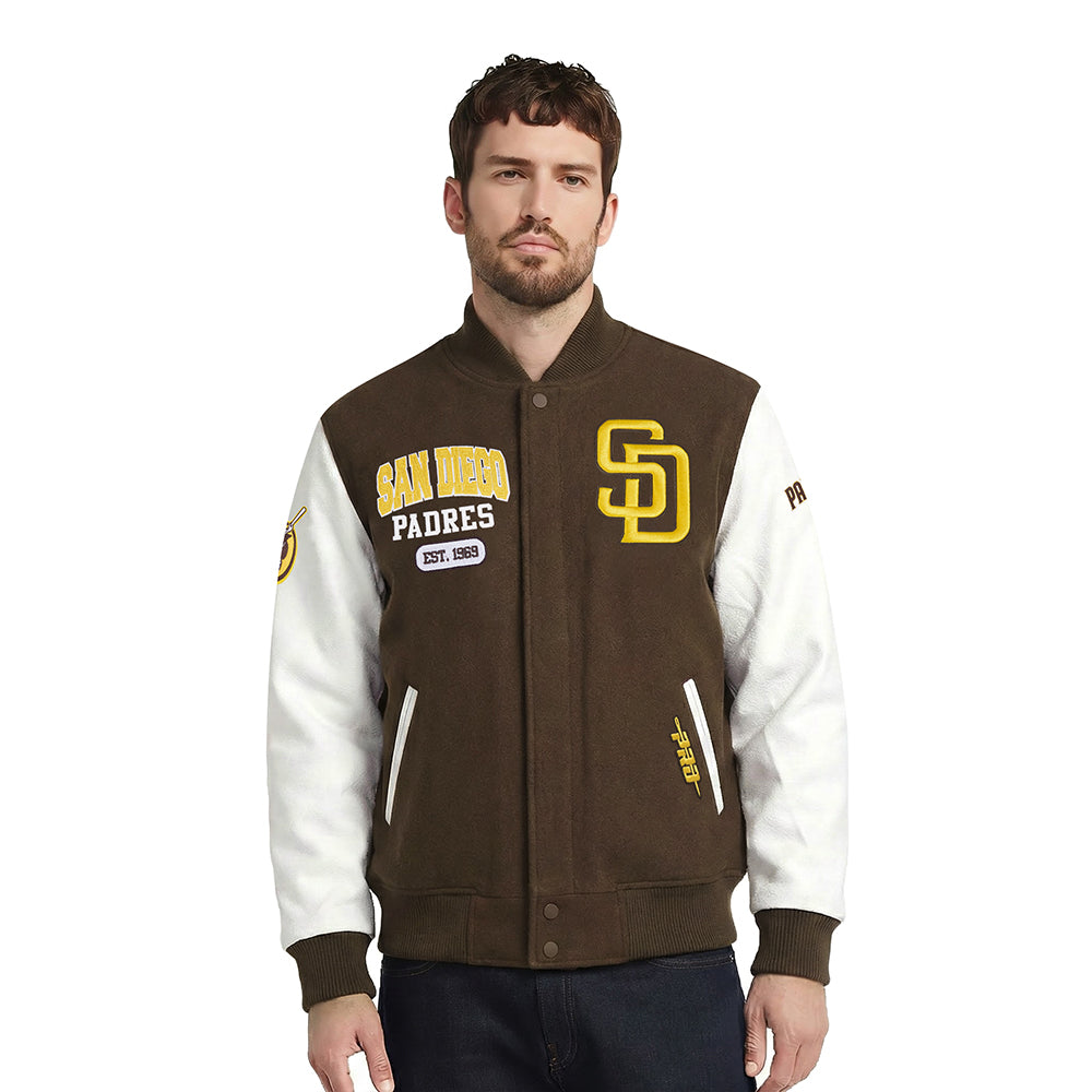 CHAMARRA UNIVERSITARIA MLB SAN DIEGO PADRES CITY ARCH