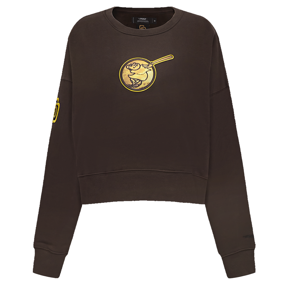 SUDADERA DE CUELLO REDONDO MLB SAN DIEGO PADRES CITY CENTRIC PARA MUJER