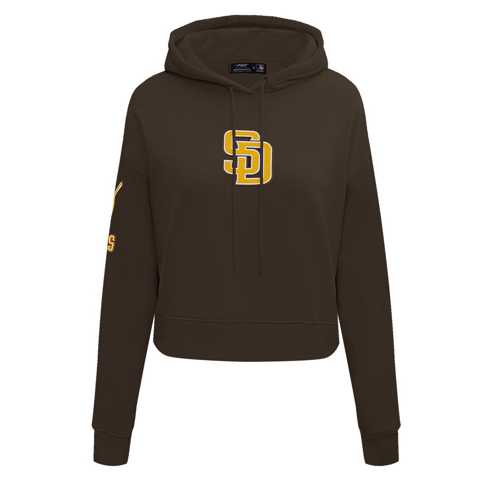 SUDADERA CON GORRO MLB SAN DIEGO PADRES CLASSIC ESSENTIALS PARA MUJER