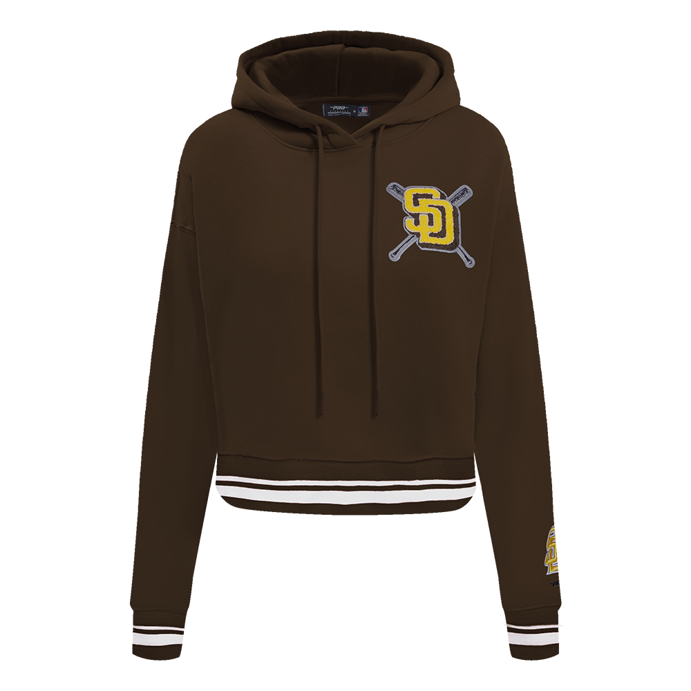 SUDADERA CON GORRO MLB SAN DIEGO PADRES MASH UP PARA MUJER