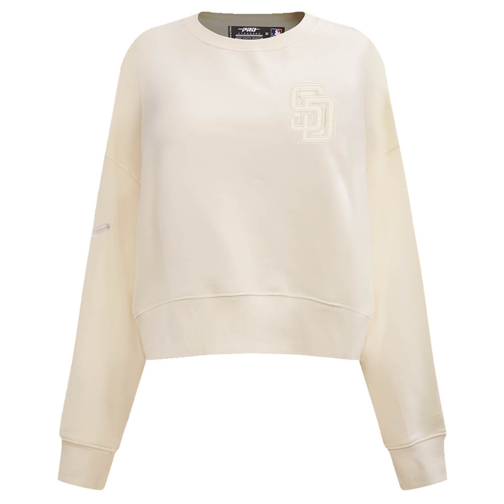 SUDADERA DE CUELLO REDONDO MLB SAN DIEGO PADRES NEUTRAL PARA MUJER
