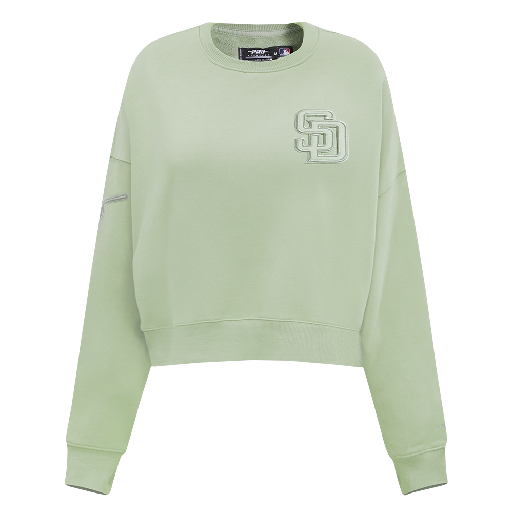 SUDADERA DE CUELLO REDONDO MLB SAN DIEGO PADRES NEUTRAL PARA MUJER
