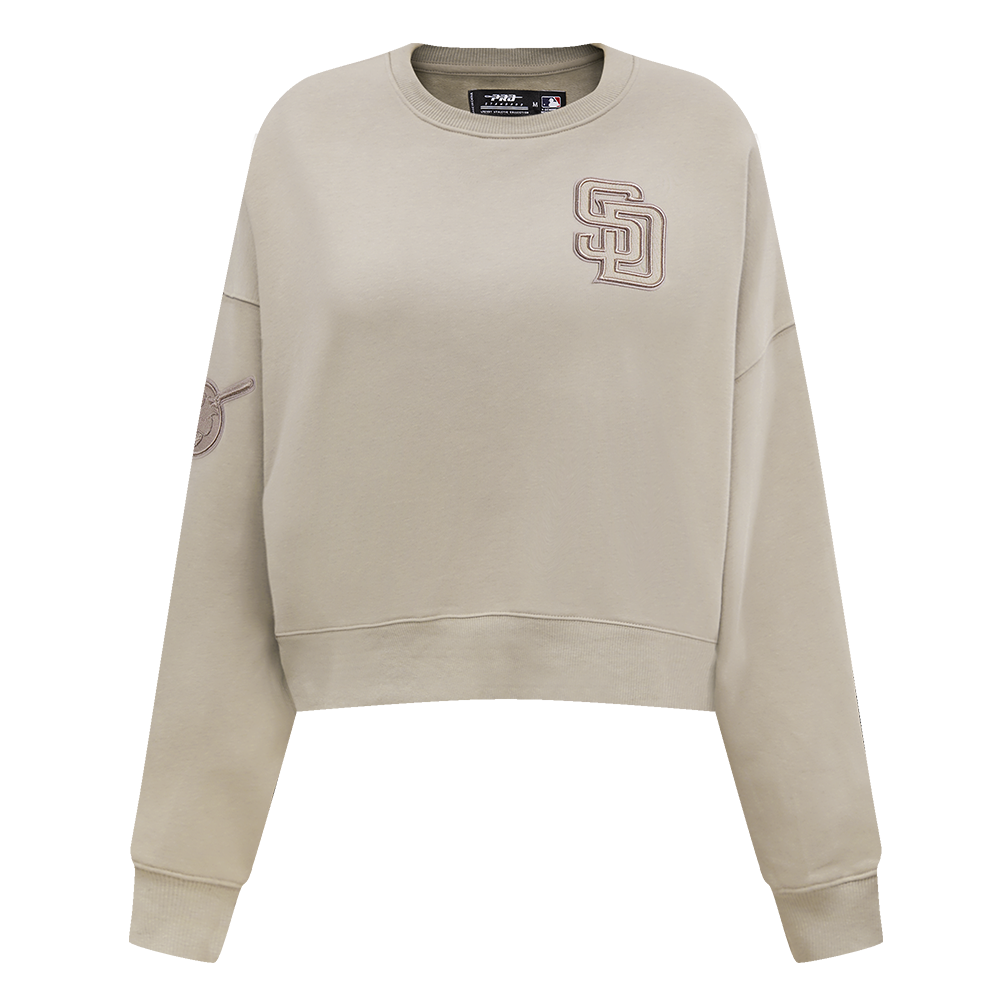 SUDADERA DE CUELLO REDONDO MLB SAN DIEGO PADRES NEUTRAL PARA MUJER