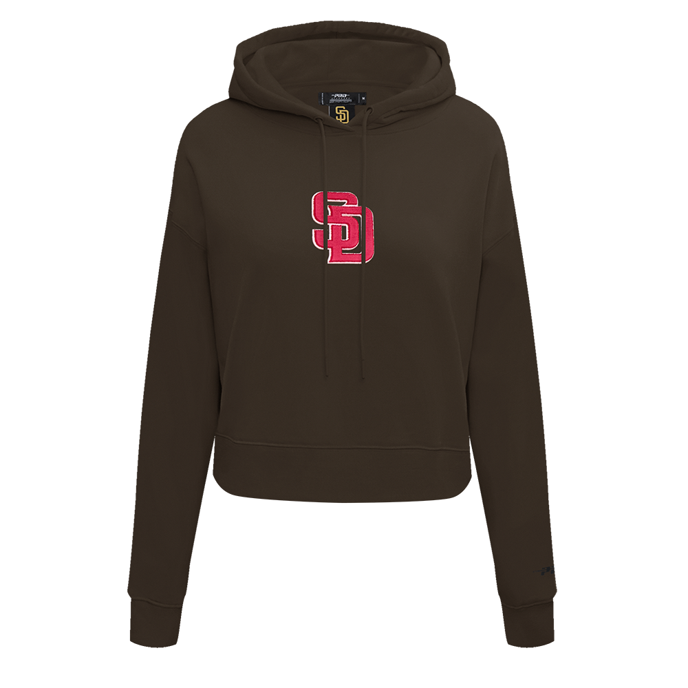 SUDADERA CON GORRO MLB SAN DIEGO PADRES PINK CLOUD PARA MUJER