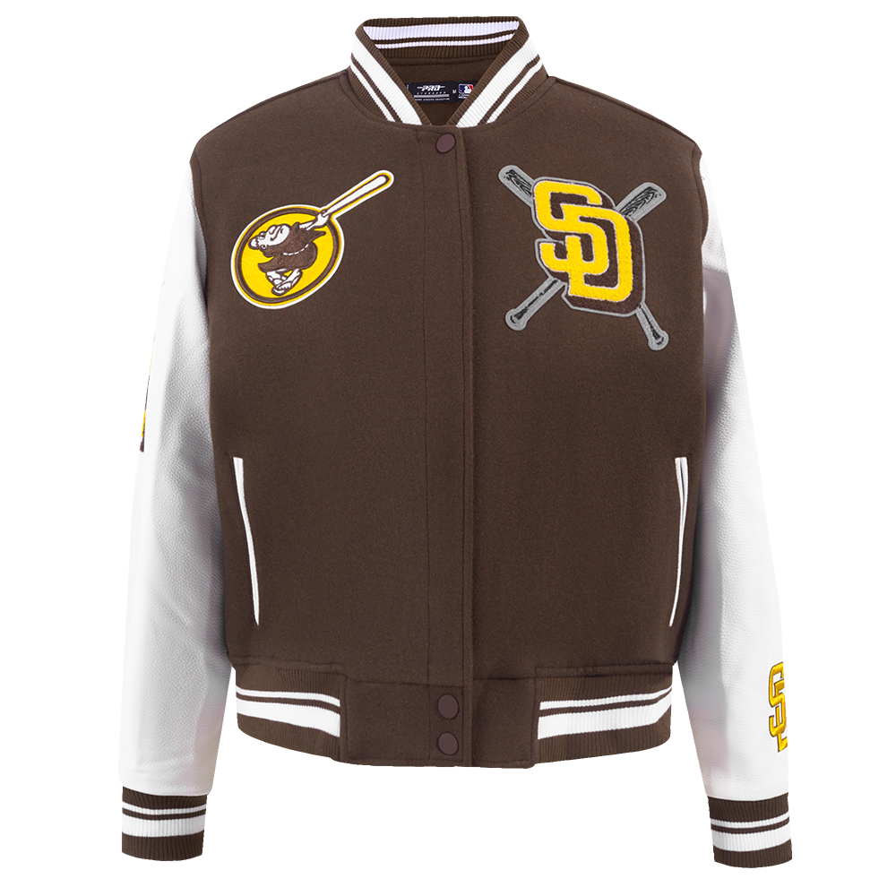 CHAMARRA UNIVERSITARIA MLB SAN DIEGO PADRES MASH UP PARA MUJER