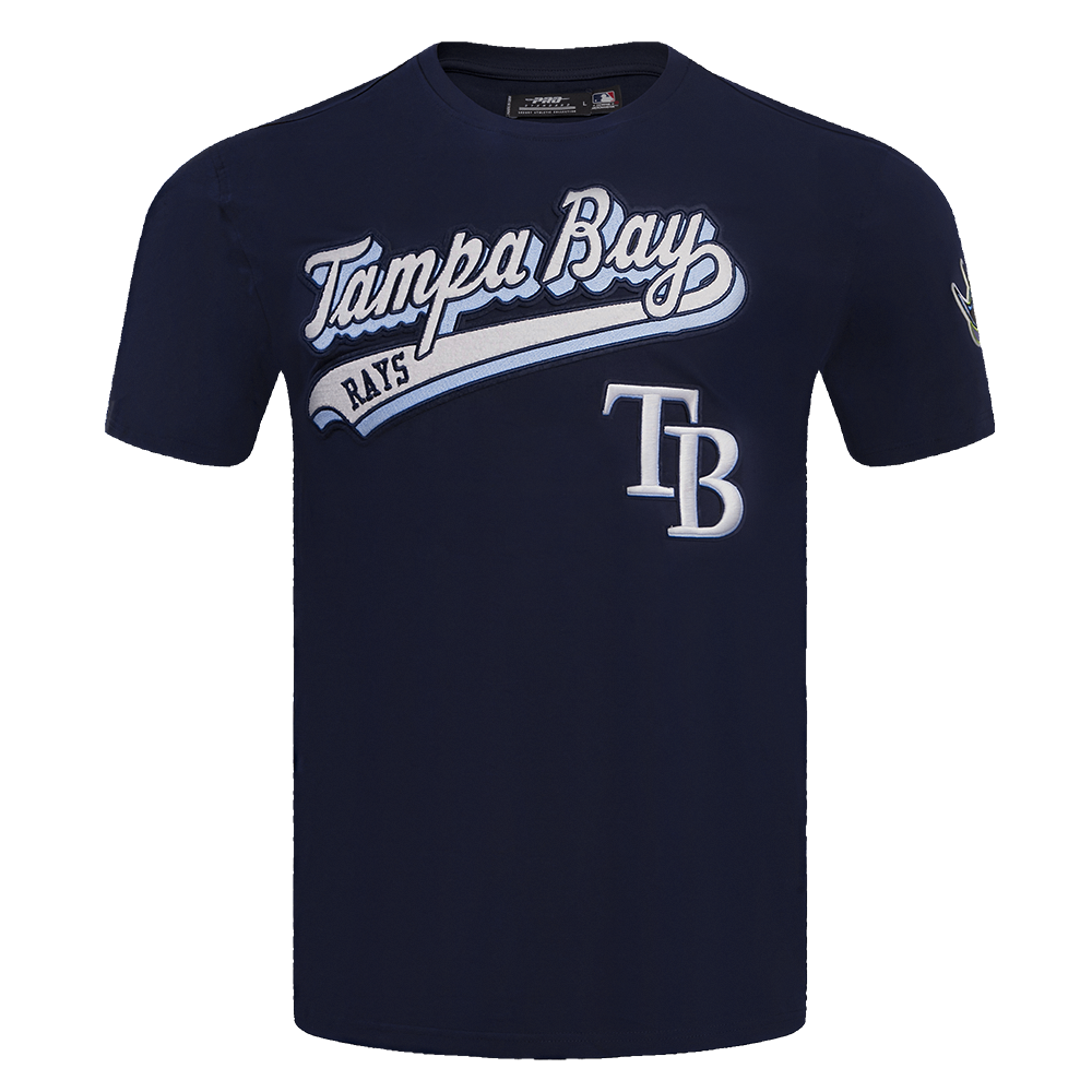 MANGA CORTA MLB TAMPA BAY RAYS SCRIPT TAIL