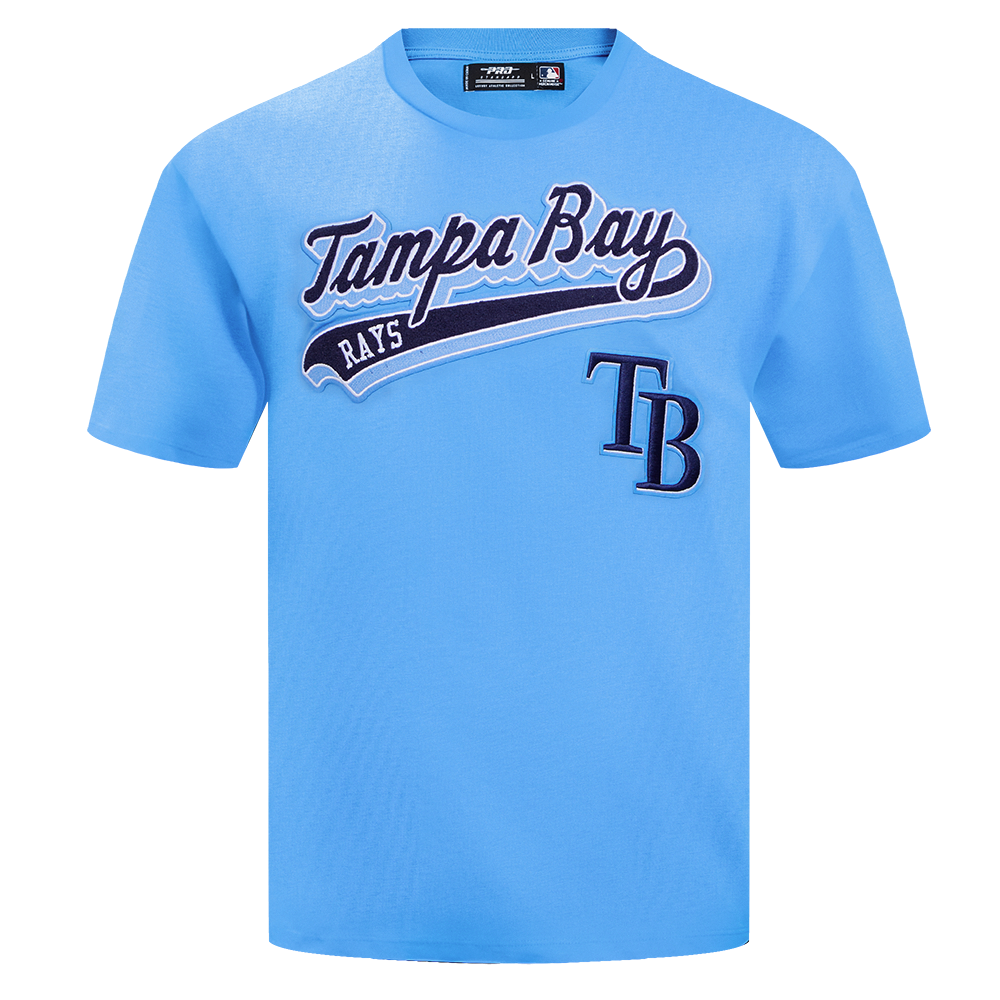 MANGA CORTA MLB TAMPA BAY RAYS SCRIPT TAIL