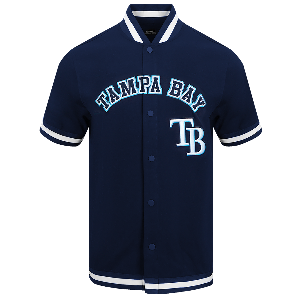 SOBRECAMISA DE MANGA CORTA MLB TAMPA BAY RAYS CLASSIC CHENILLE