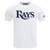 MANGA CORTA MLB TAMPA BAY RAYS CLASSIC CHENILLE