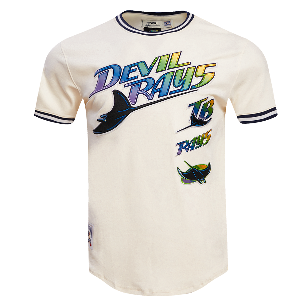 MANGA CORTA MLB TAMPA BAY RAYS RETRO CLASSICS