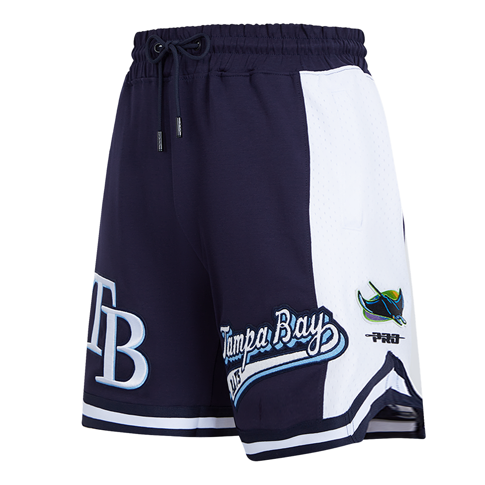 SHORTS DE BASKETBALL MLB TAMPA BAY RAYS SCRIPT TAIL