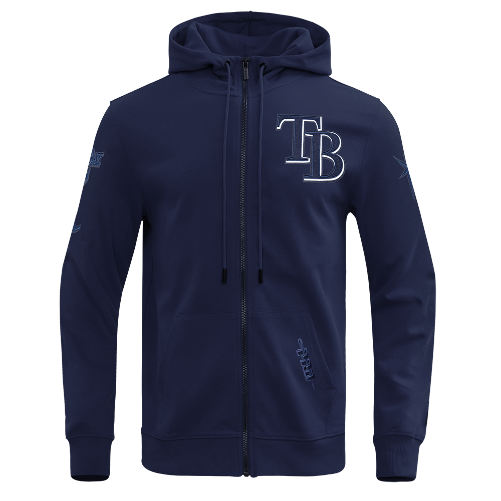 SUDADERA CON CIERRE MLB TAMPA BAY RAYS