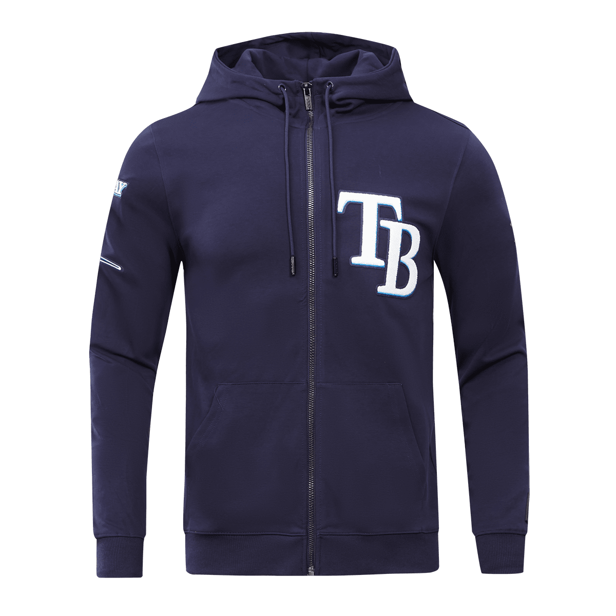 SUDADERA CON CIERRE MLB TAMPA BAY RAYS CLASSIC CHENILLE