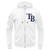 SUDADERA CON CIERRE MLB TAMPA BAY RAYS CLASSIC CHENILLE