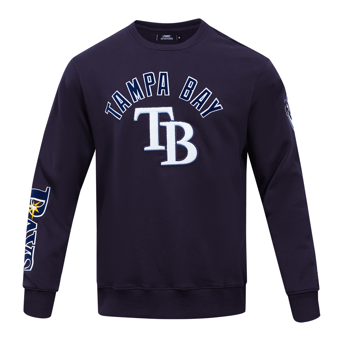 SUDADERA DE CUELLO REDONDO MLB TAMPA BAY RAYS CLASSIC BRISTLE