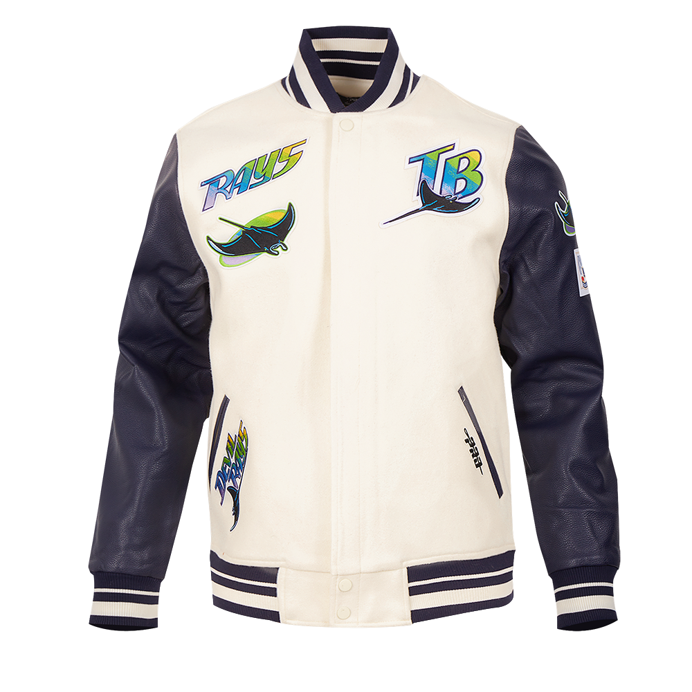 CHAMARRA UNIVERSITARIA MLB TAMPA BAY RAYS RETRO CLASSICS