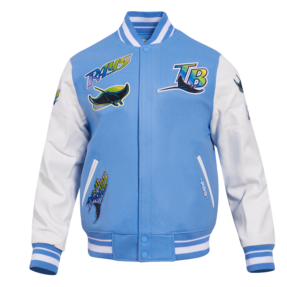 CHAMARRA UNIVERSITARIA MLB TAMPA BAY RAYS RETRO CLASSICS