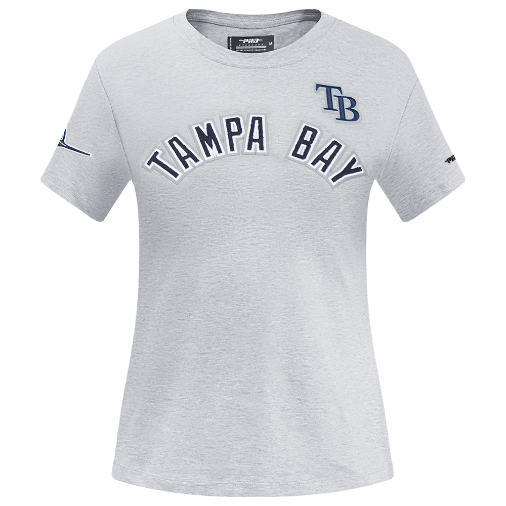 MANGA CORTA MLB TAMPA BAY RAYS CLASSIC ESSENTIALS PARA MUJER