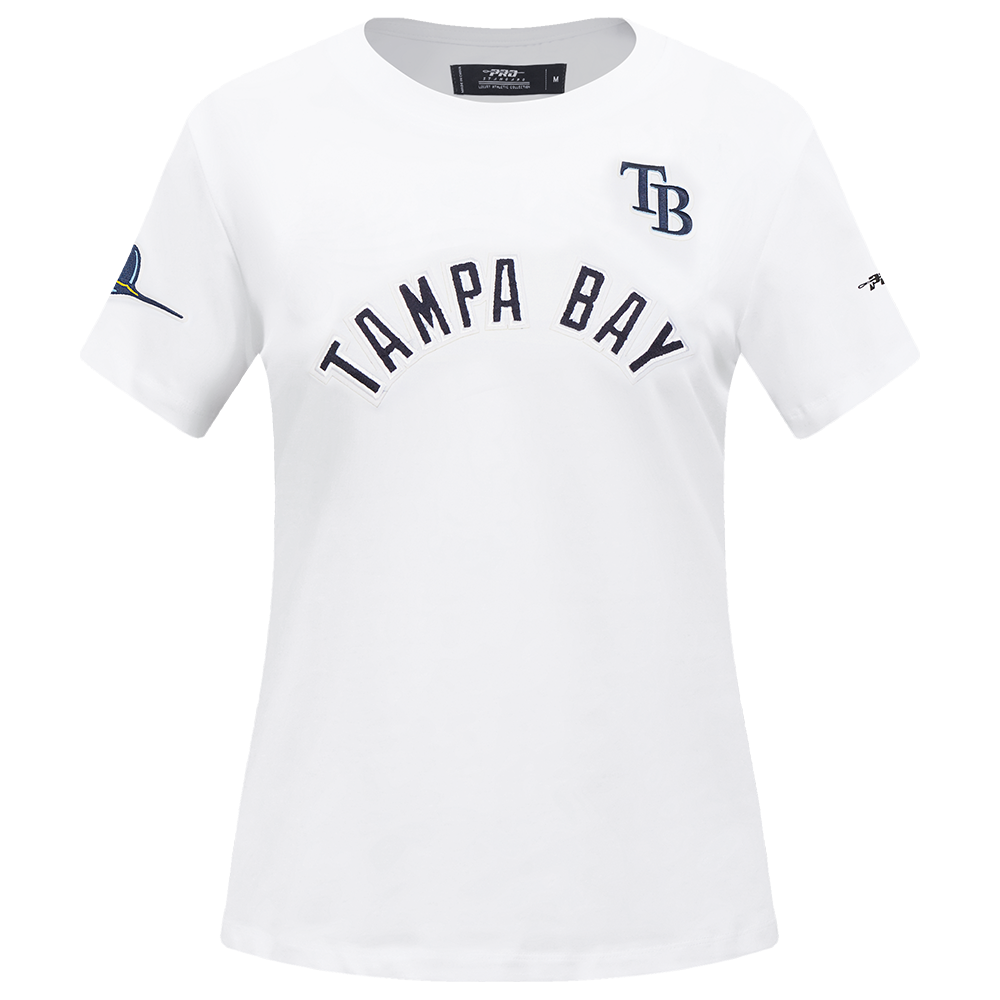 MANGA CORTA MLB TAMPA BAY RAYS CLASSIC ESSENTIALS PARA MUJER