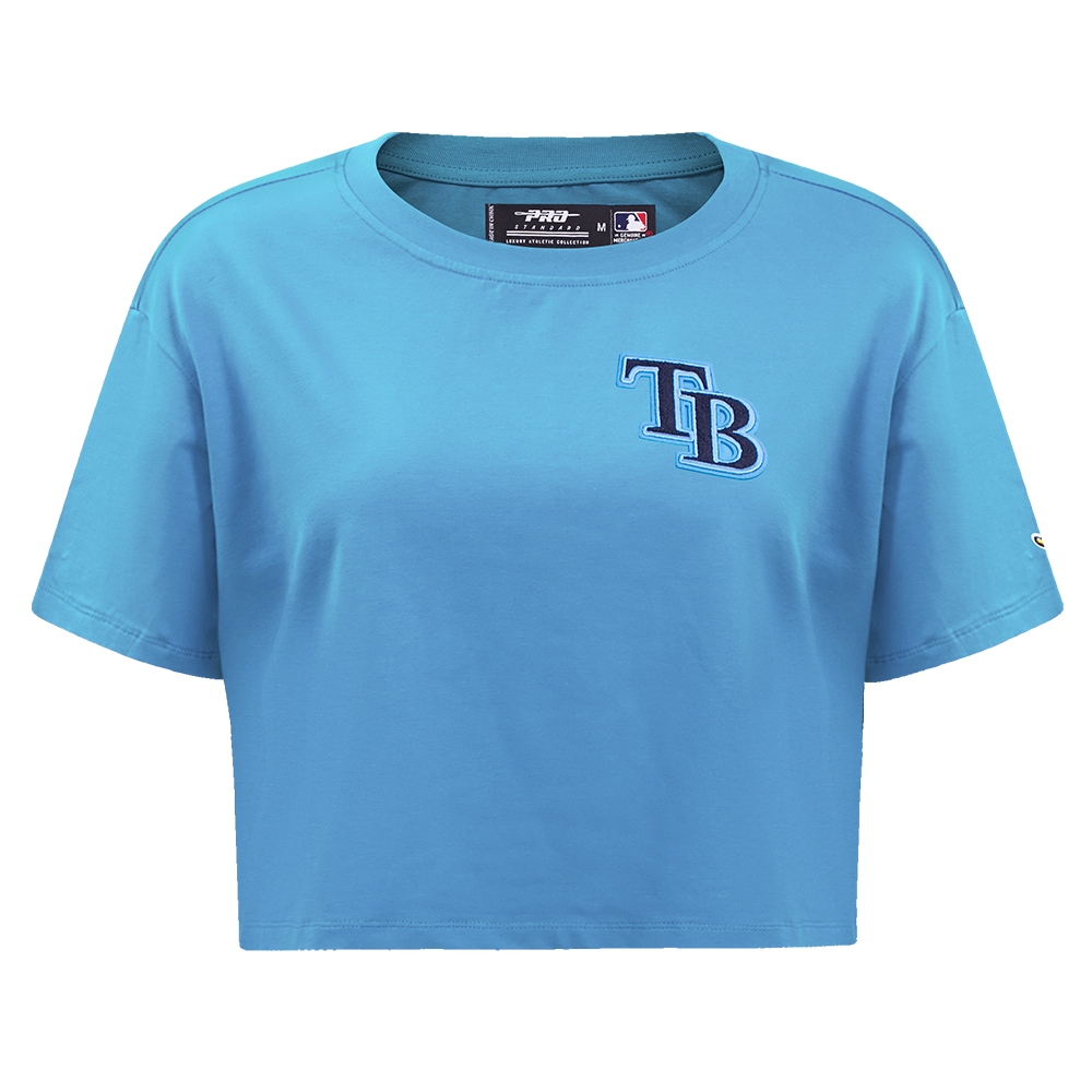 MANGA CORTA MLB TAMPA BAY RAYS CLASSIC ESSENTIALS PARA MUJER