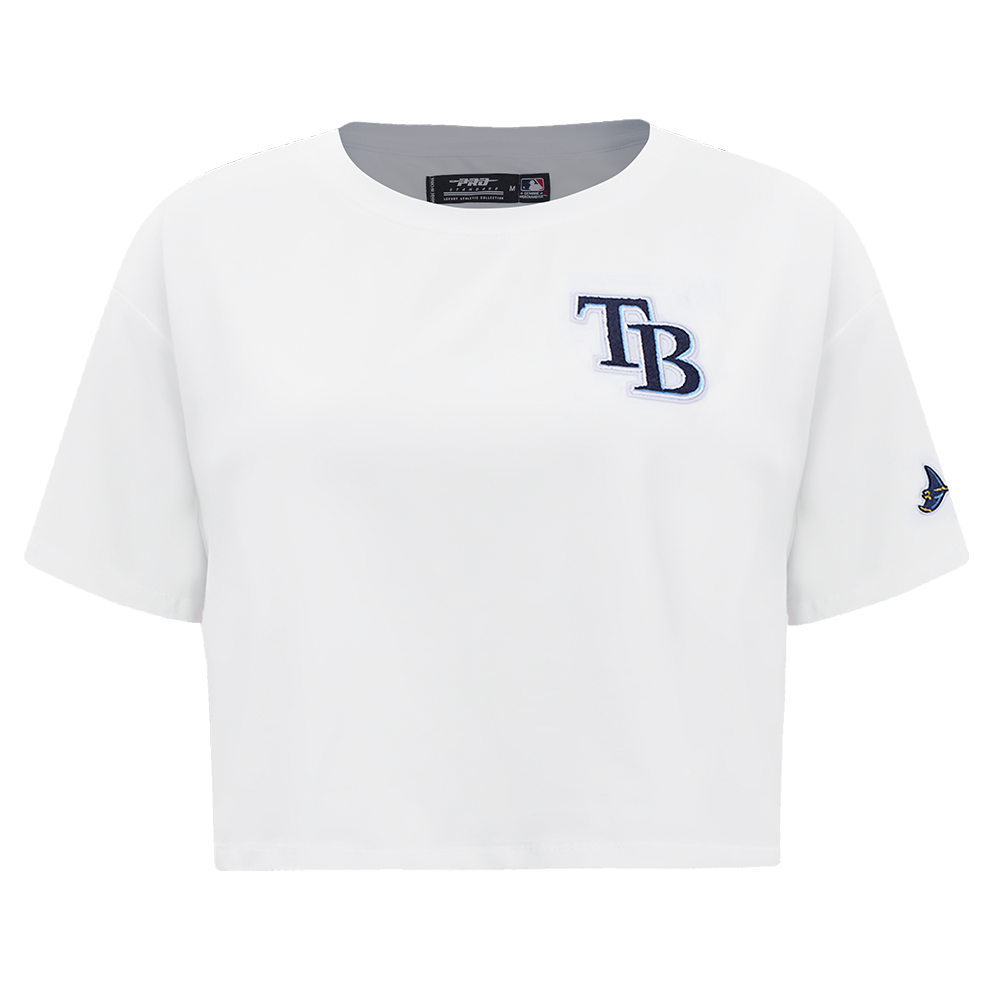 MANGA CORTA MLB TAMPA BAY RAYS CLASSIC CHENILLE PARA MUJER