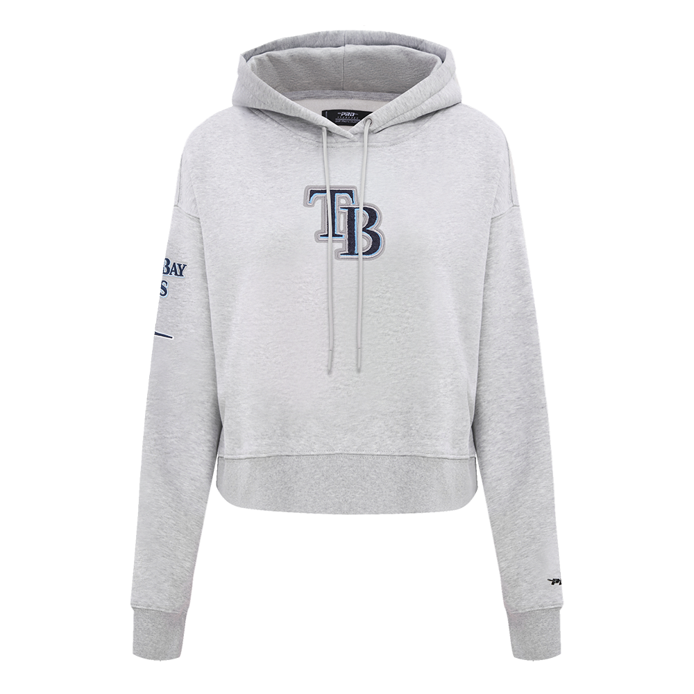 SUDADERA CON GORRO MLB TAMPA BAY RAYS CLASSIC ESSENTIALS PARA MUJER