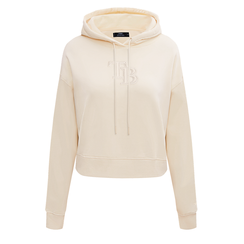 SUDADERA CON GORRO MLB TAMPA BAY RAYS NEUTRAL PARA MUJER