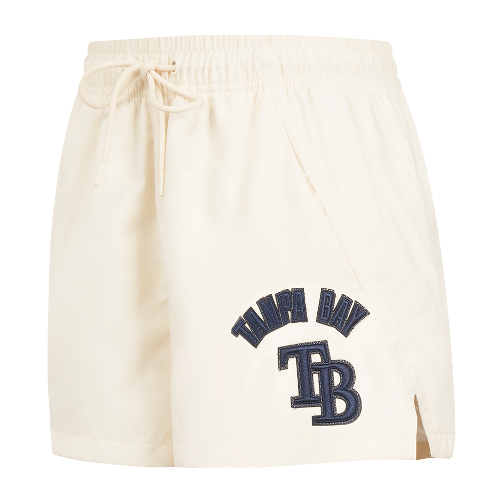 SHORTS WOVEN MLB TAMPA BAY RAYS TRIPLE TONAL PARA MUJER