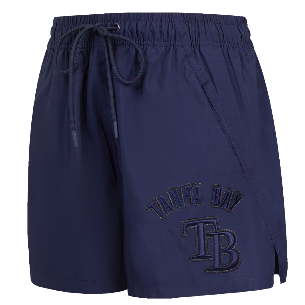 SHORTS WOVEN MLB TAMPA BAY RAYS TRIPLE TONAL PARA MUJER